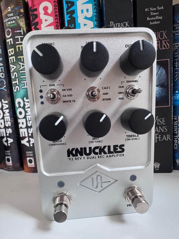 Universal Audio Knuckles '92 Rev F Dual Rec Amplifier 2024 - Present - Silver image 1