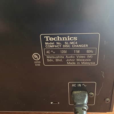 Technics SL-MC4 60+1 CD changer Early-mid 2000s - Black image 19