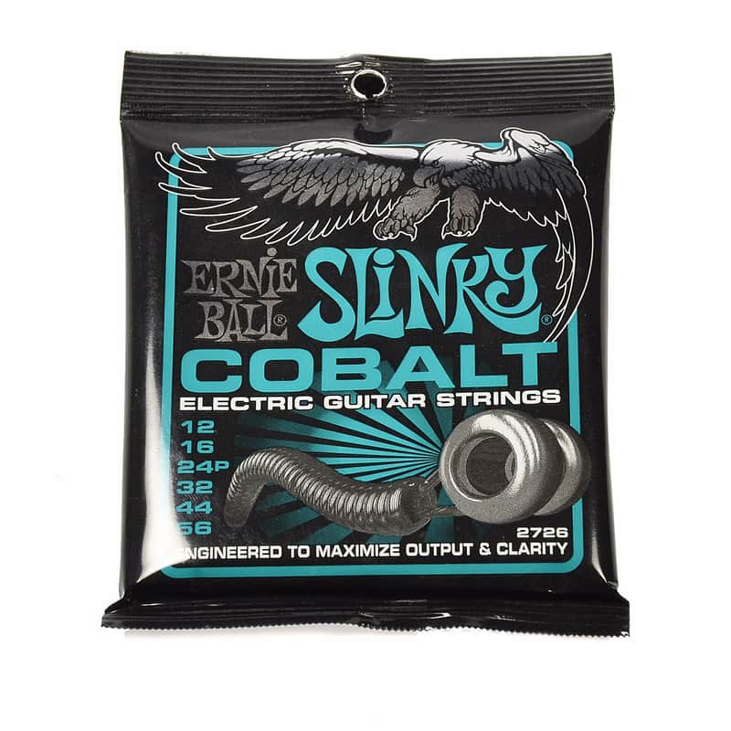 Ernie Ball 2726 Cobalt Not Even Slinky Electric Guitar Strings, .012 - .056 image 1