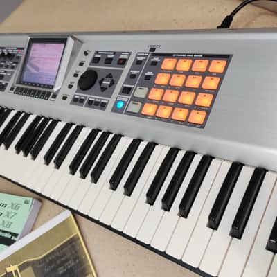 Roland Fantom-X7 76-Key Keyboard Workstation 2004 - 2008 - Silver image 2