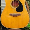 Yamaha FG-180 Jumbo Dreadnought Acoustic Guitar - Nippon Gakki Red Label 1966 - 1974 - Natural