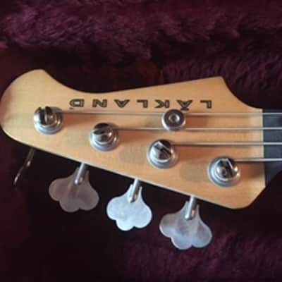 2 days left for Lakland USA Jerry Scheff Fretless signature serial #3 image 3