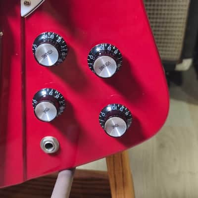 Epiphone "Inspired by Gibson Custom" '63 Firebird V 2024 - Present - Ember Red image 11