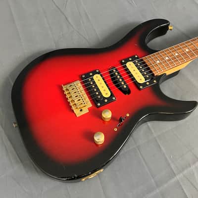 Anboy Electric Guitar Red Burst Fujigen! MIJ! image 1