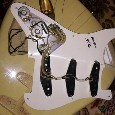 2000 Fender Custom Shop Mary Kaye Stratocaster John Cruz JCQA stamps - Vintage Blonde image 5