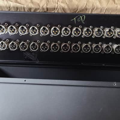 Whirlwind XLR Patch Panel With Back Box and Hubbell Kellems Strain Relief Grip image 2