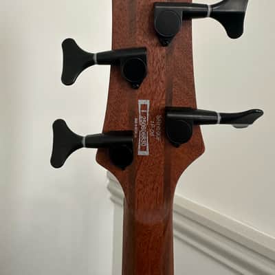 Ibanez SRH500F-NNF Bass Workshop Fretless Soundgear 2017 - Present - Natural Browned Burst Flat image 5