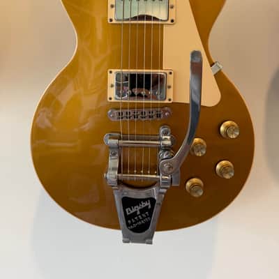 Gibson Les Paul Traditional Pro Exclusive 2011 BIGSBY - Goldtop Gold Top image 1