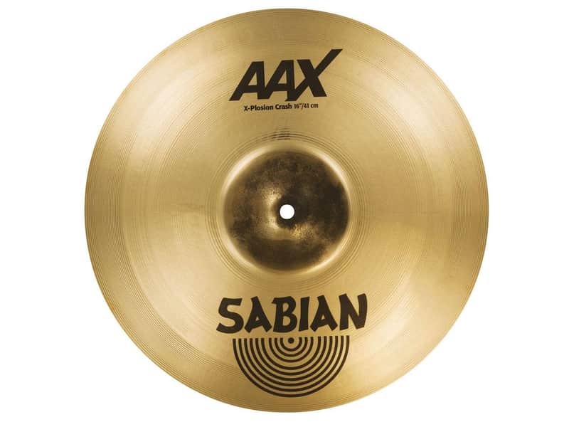 Sabian AAX X-Plosion Crash Cymbal - Brilliant 16" image 1
