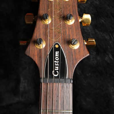 PRS Custom 24 10-Top Wood Library Rosewood Neck Charcoal Burst 2010 Pre-Owned image 3