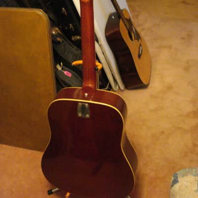 EKO Ranger 12-String Vintage Acoustic Guitar Made in Italy with Chip Case image 5