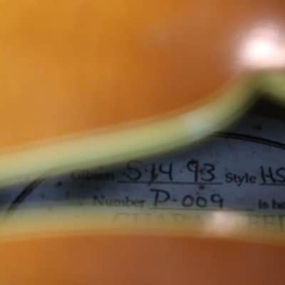 Gibson Super400 Cutaway 1993 Sunburst image 15