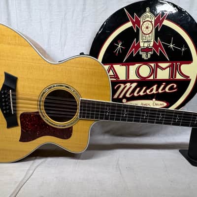 Taylor 655-CE 655ce 12-string Acoustic Guitar with Case 2000 image 2