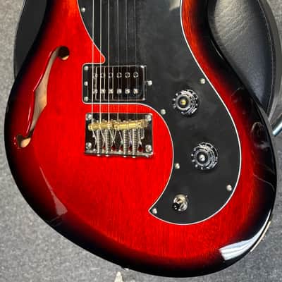 2024 PRS S2 Vela Semi-Hollow with Narrowfield Pickup 2024 Scarlet Sunburst image 9