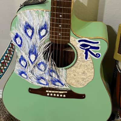 Fender Sonoran SCE 2014 - 2017 - Surf Green image 3