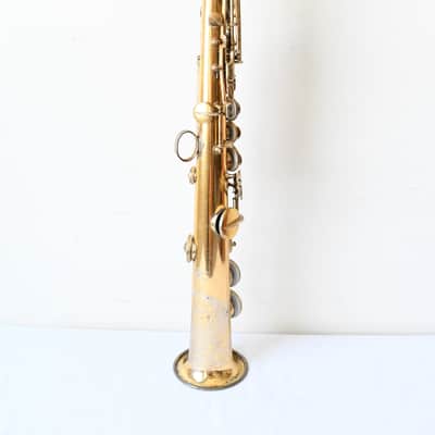Conn New Wonder I Soprano Sax 1923 - Original Gold Plate-Overhauled-Free USA Ship image 2