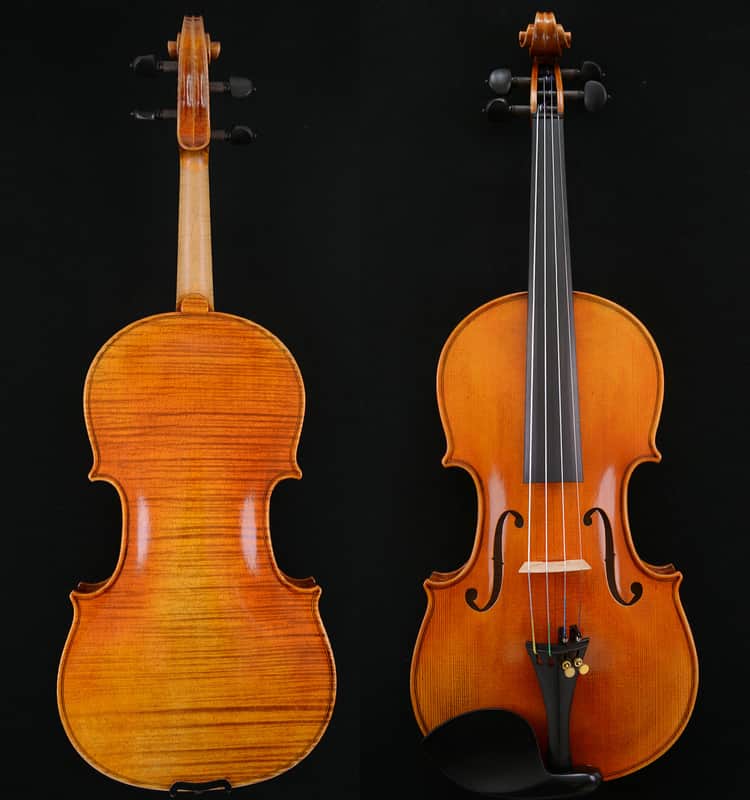 1-PC Back Violin Stradivari 1716 Messiah Model Awesome Sound No.W99
