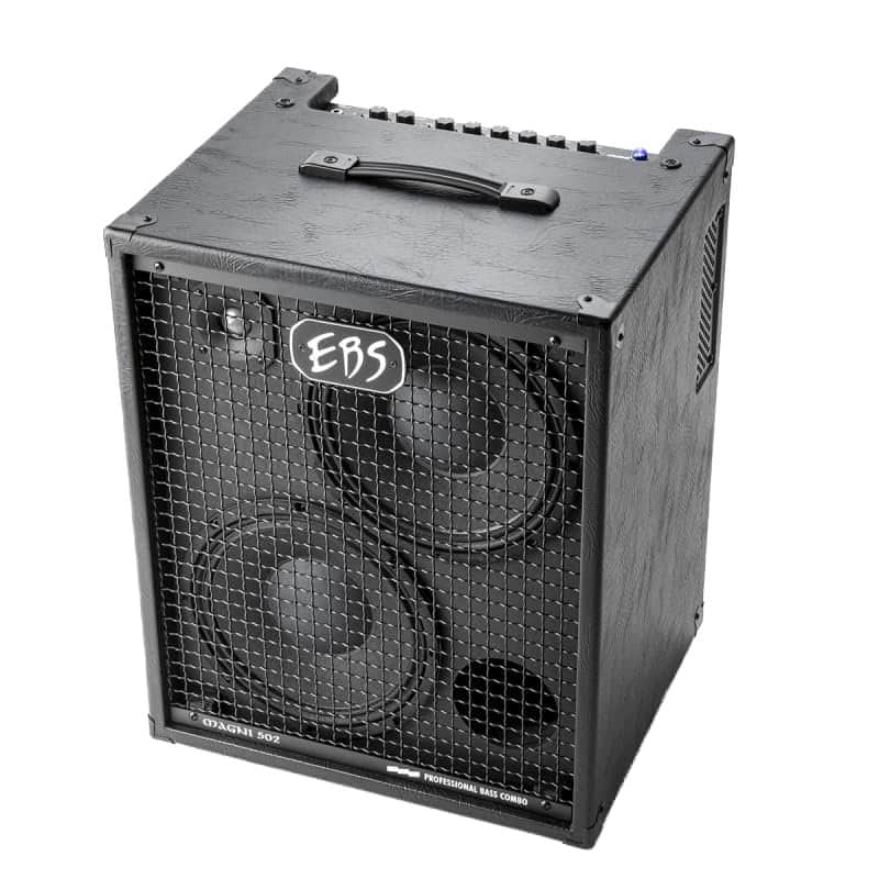 EBS Magni 502 Bass Combo Amplifier - 500W, 2x10" Neodymium Speakers with Tweeter, Lightweight 33.9 lbs, 4-Band EQ, XLR DI Out, Double-Ported Cabinet image 1