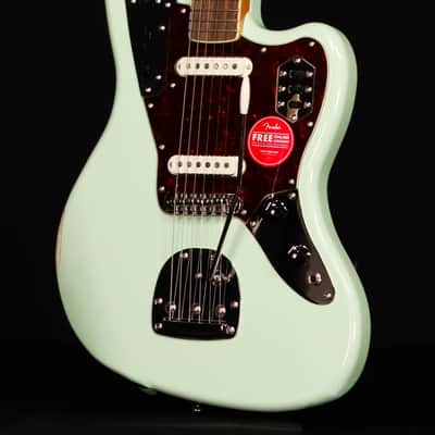 Squier Classic Vibe '70s Jaguar, Laurel FB, Surf Green - Blem image 2