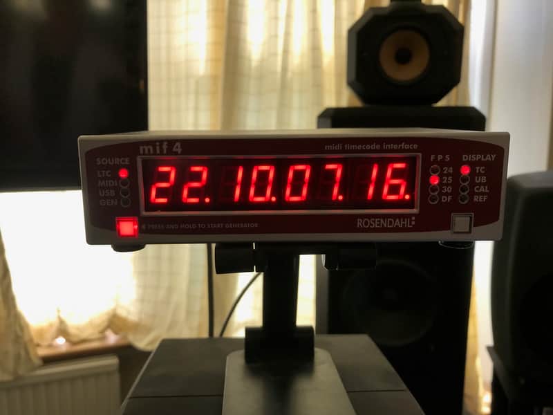 Rosendahl MIF 4 Timecode Interface MIF 4 Bought New In 2010 - Still In Production image 1