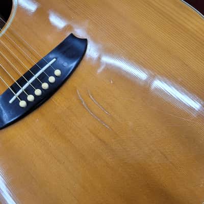 Epiphone NO-180 Jumbo Acoustic MIJ - Natural image 5