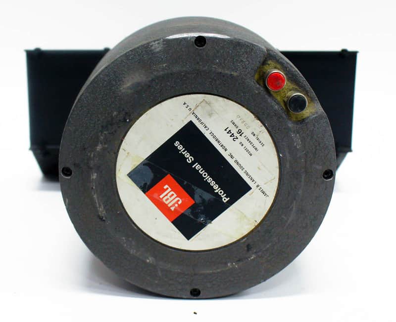 JBL 2441 16 Ohm Compression Driver with McCauley 417 Horn Lens