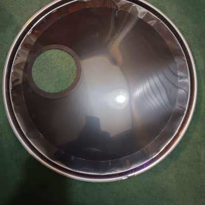 Evans Emad 20" Resonant Bass Drum Head   Black image 2