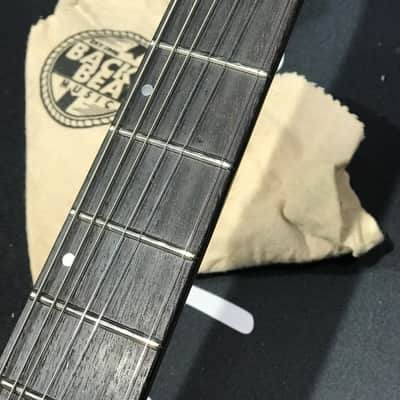 1990 Hamer USA Centaura HH - Offset Pickups - Black/Gold Sparkle - case included image 16