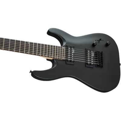 Jackson JS22-7 Dinky Arch Top DKA HT, Amaranth Fingerboard, Satin Black image 6