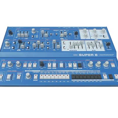 UDO Super 6 Polyphonic Hybrid Desktop Synthesizer - Limited Edition Blue [DEMO] image 1