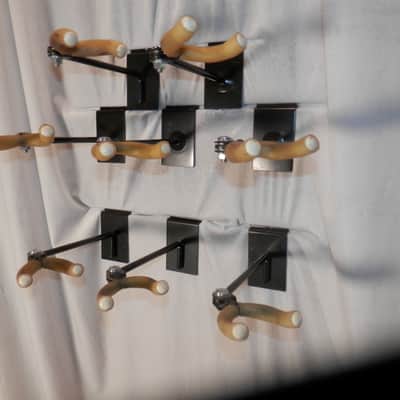 Unbranded Violin Holders for Slatboard Display Lot of 8 used image 1