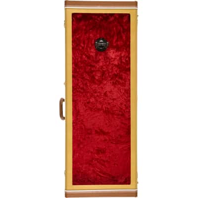 Fender Guitar Wall Display Case w/Plexiglass Window - Tweed image 3