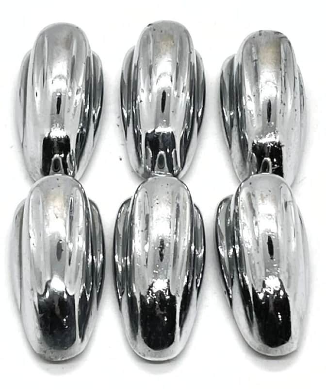 6 Vintage 60s/70s/80s Slingerland #565 Small Lugs with Mounting Screws - SSL-205-S image 1