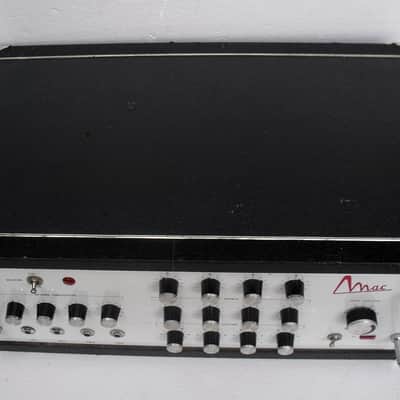 Vintage RARE MAC 4C A56 Tube amp 6 x EL84  Spring Reverb  Made in Italy  1970's image 4
