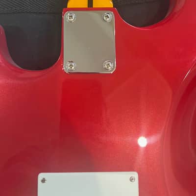 Buzz Feiten Supernova Electric Guitar - Red Excellent Condition image 11