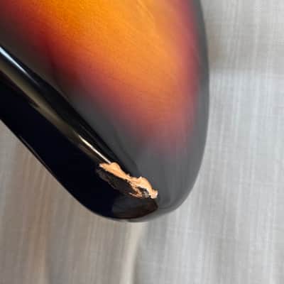 Fender 50th Anniversary American Deluxe Stratocaster 2004 - Sunburst image 9