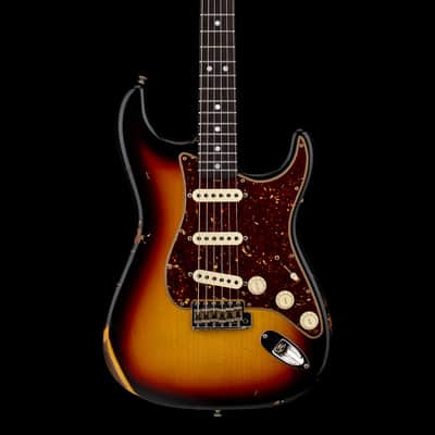 Mint Fender Custom Shop Empire 67 Stratocaster Relic - 3-Color Sunburst #82401 image 3