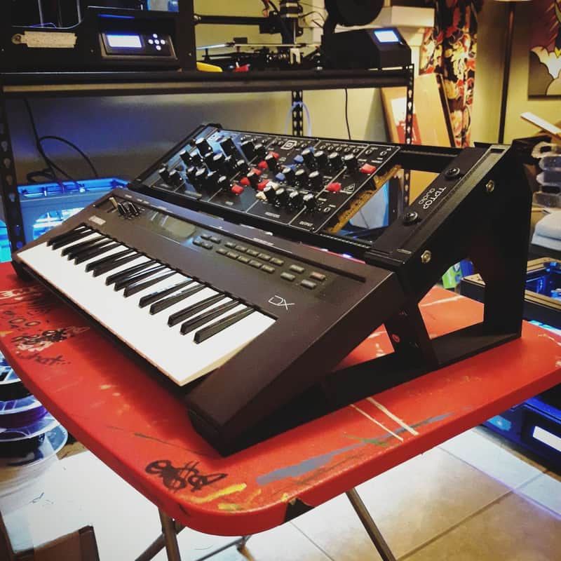 3DWaves Yamaha Reface Eurorack Dual Tier Stands image 1