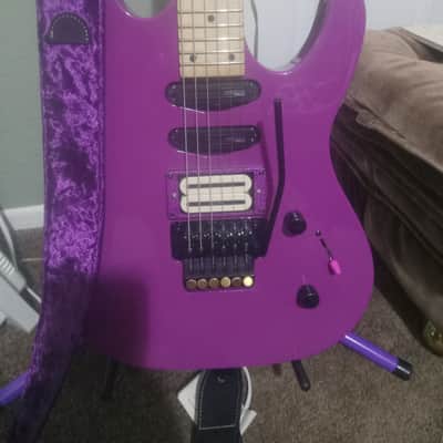 Kramer Striker custom reverse headstock. HSS Floyd 2022 - Present - Majestic Purple image 10