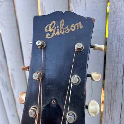 1946 Gibson LG-2 - Script Logo - Sunburst w/ Hardshell Case image 6