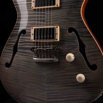 Used Knaggs Chena Trans Black Winter Solstice Finish Semi-Hollow Electric Guitar With OHSC image 5