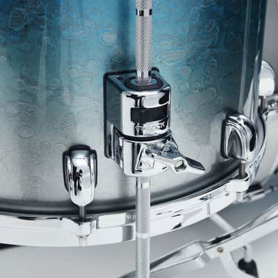 Tama WBS30RS-MBI Starclassic Walnut/Birch Lacquer Shell Kit 3 pcs - Molten Blue Ice Fade/Chrome HW image 25