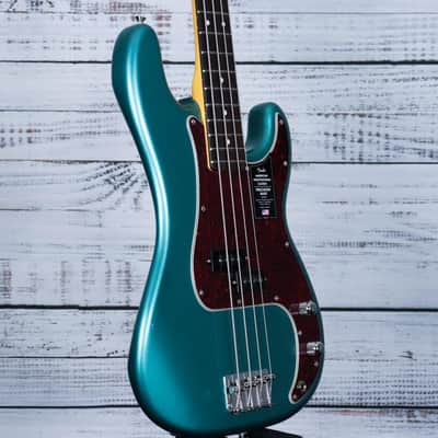 *DEMO* Fender AM Professional Classic Precision Bass | Faded Sherwood Green Metallic image 4