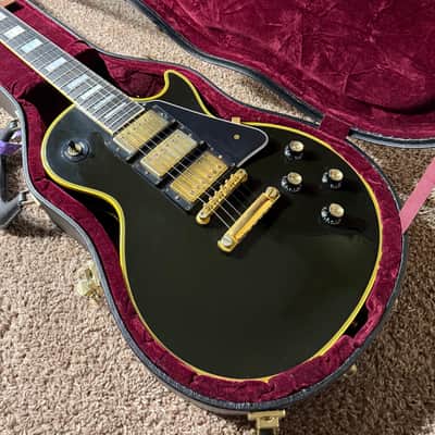 Gibson 1999 Custom Shop Historic Collection 3-Pickup '57 Les Paul Custom Black Beauty Reissue - Ebony image 15