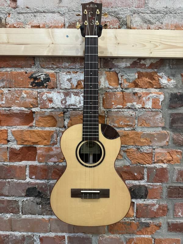 Kala Solid Spruce/Rosewood Tenor Scallop Cutaway Ukulele (KA-SRT-SC) 2020-2026 - Gloss image 1