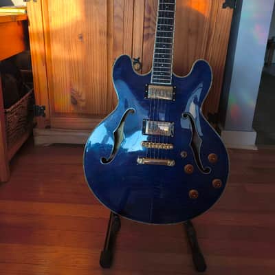 Eastman T186MX 2008 - Rare Nitro Blue image 10