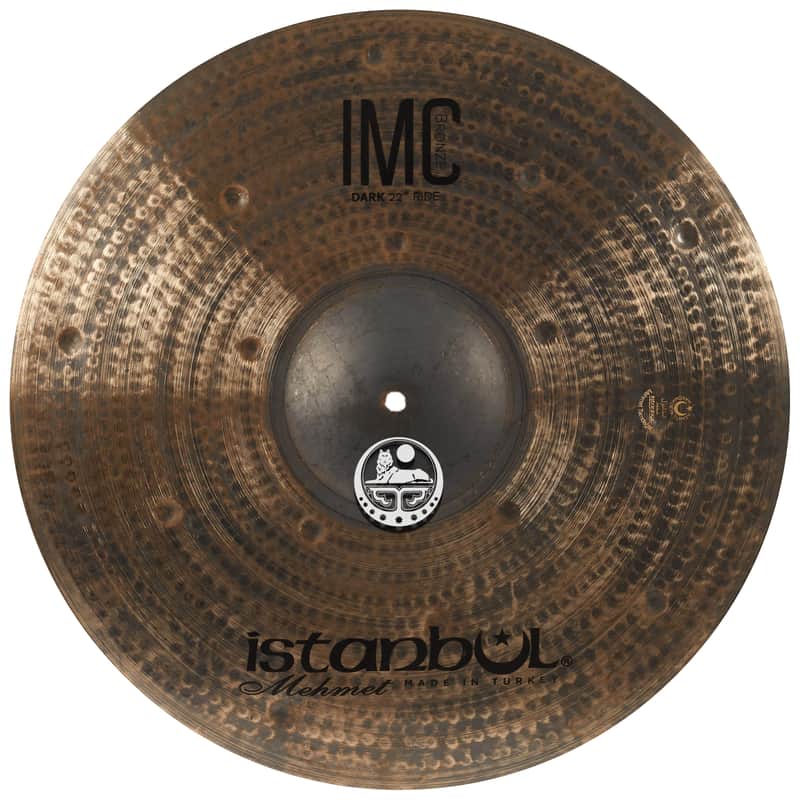 Istanbul Mehmet Cymbals 22" IMC Bronze Dark Ride image 1