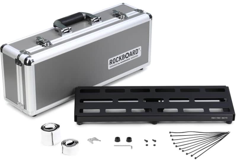 RockBoard by Warwick Duo 2.1 Pedalboard with Flight Case (RBDUO21HCd1) image 1