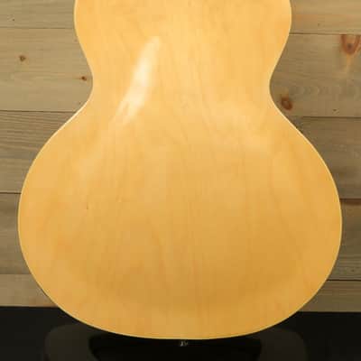 Grote Guitar Natural Hollow Body Jazz Electric Guitar Grwb-ztna - USED image 2