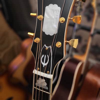 Epiphone Excellente Acoustic Guitar, Antique Natural Aged Gloss image 9
